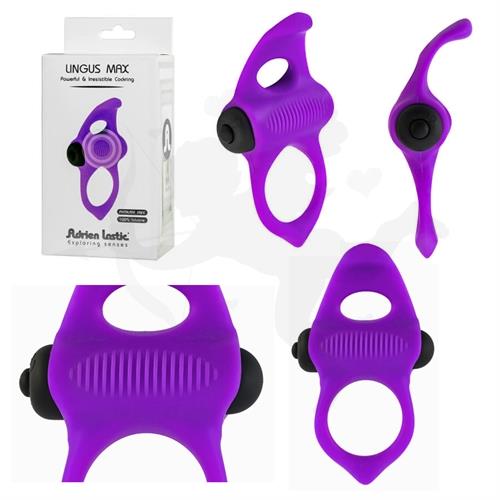 Anillo vibrador con estimulador de clitoris